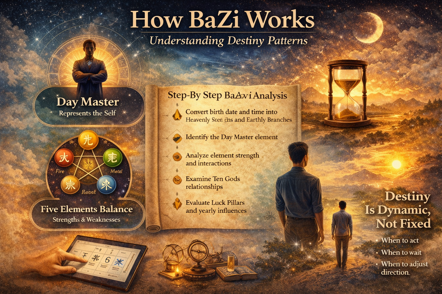 How BaZi works illustration