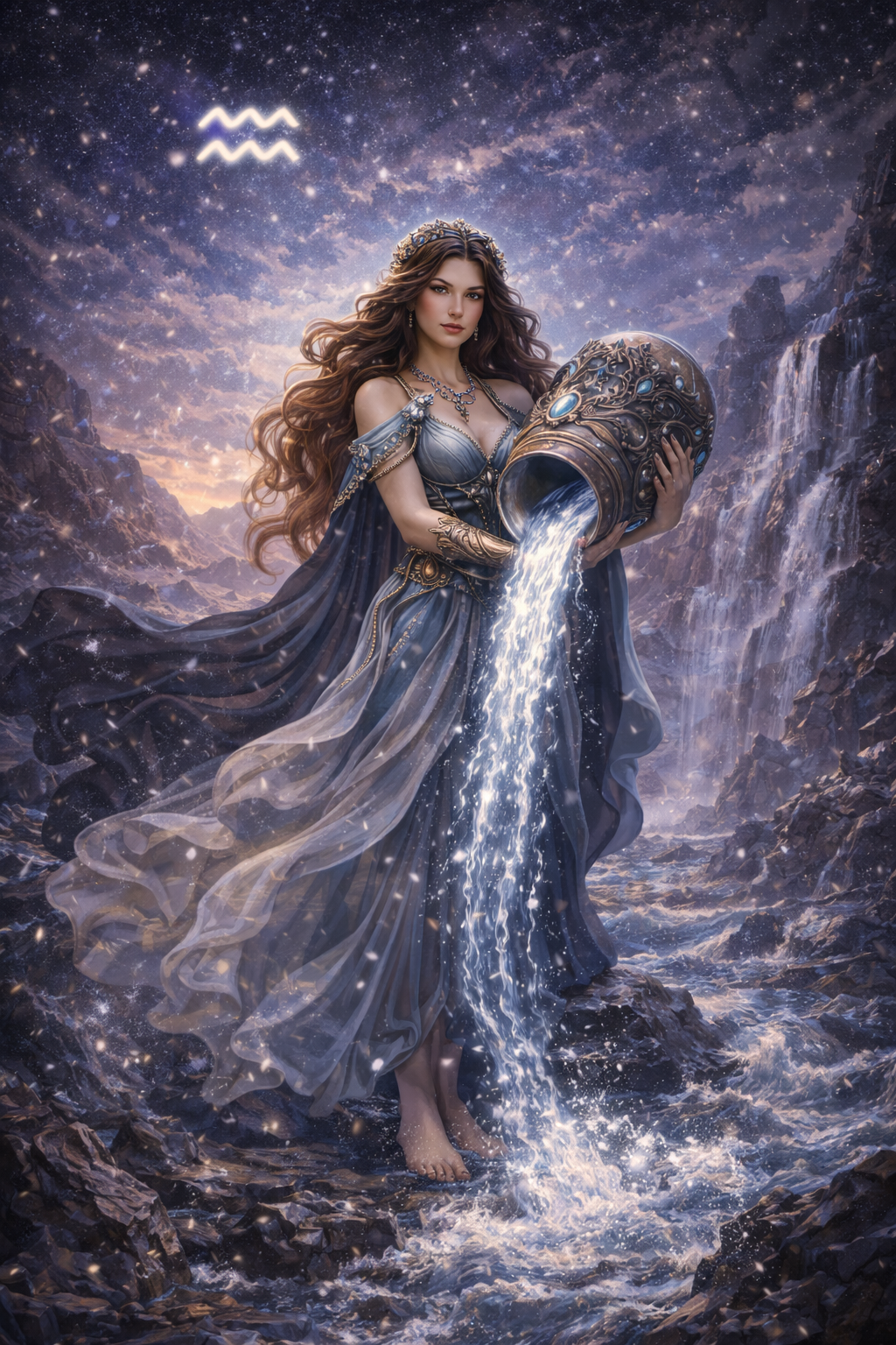 Aquarius illustration