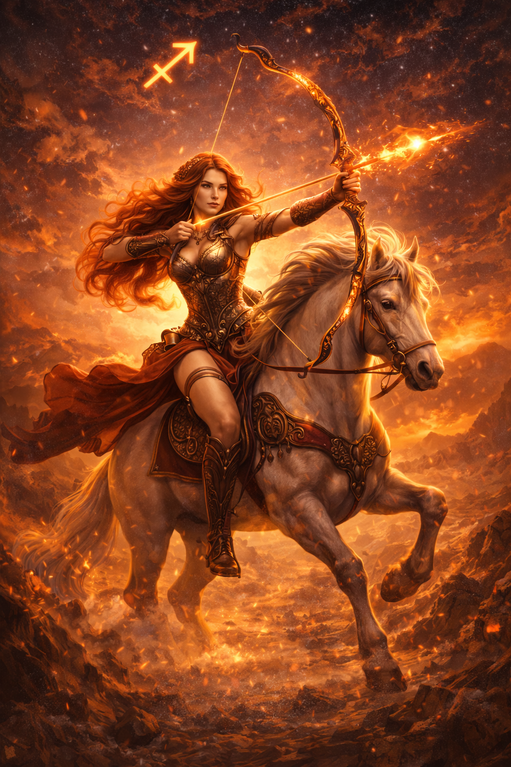 Sagittarius illustration